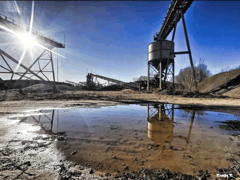 Kieswerk in Emmerich